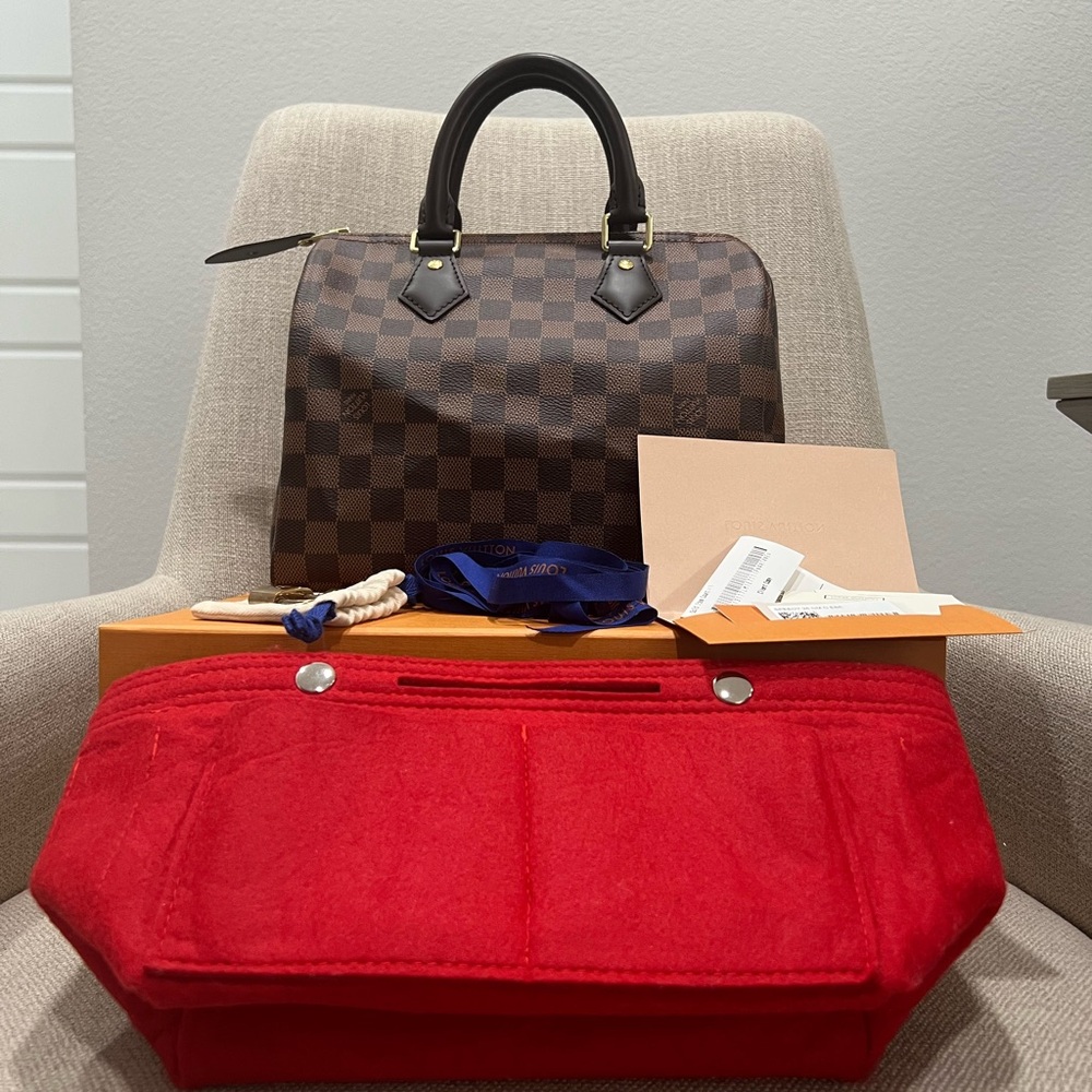 ❌❌SOLD❌❌

Louis Vuitton Speedy 25 Damier Ebene Handbag